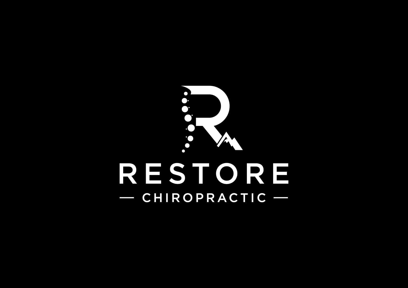 Restore Chiropractic logo beside the practice name